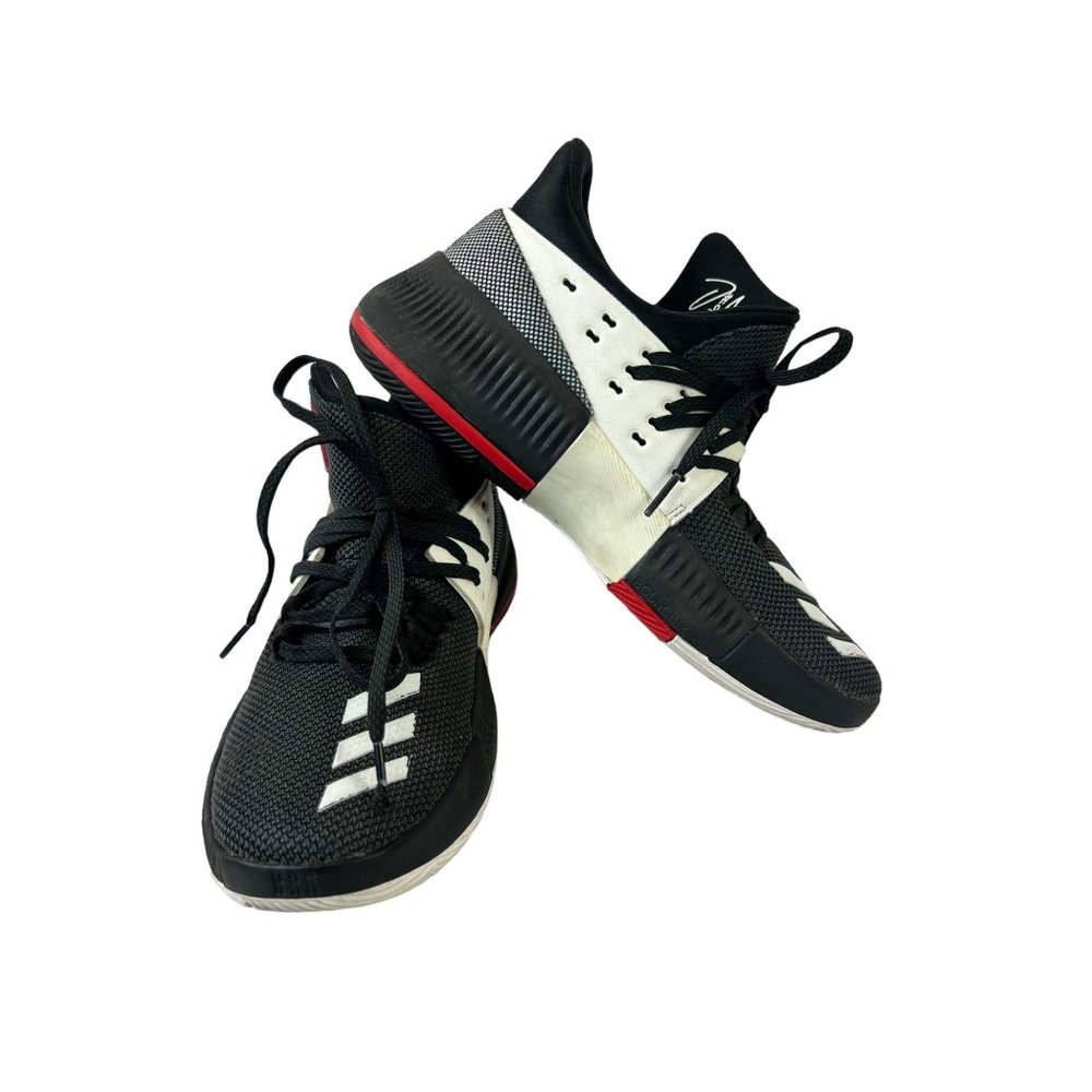 Adidas Men's Black & White High Top Gem